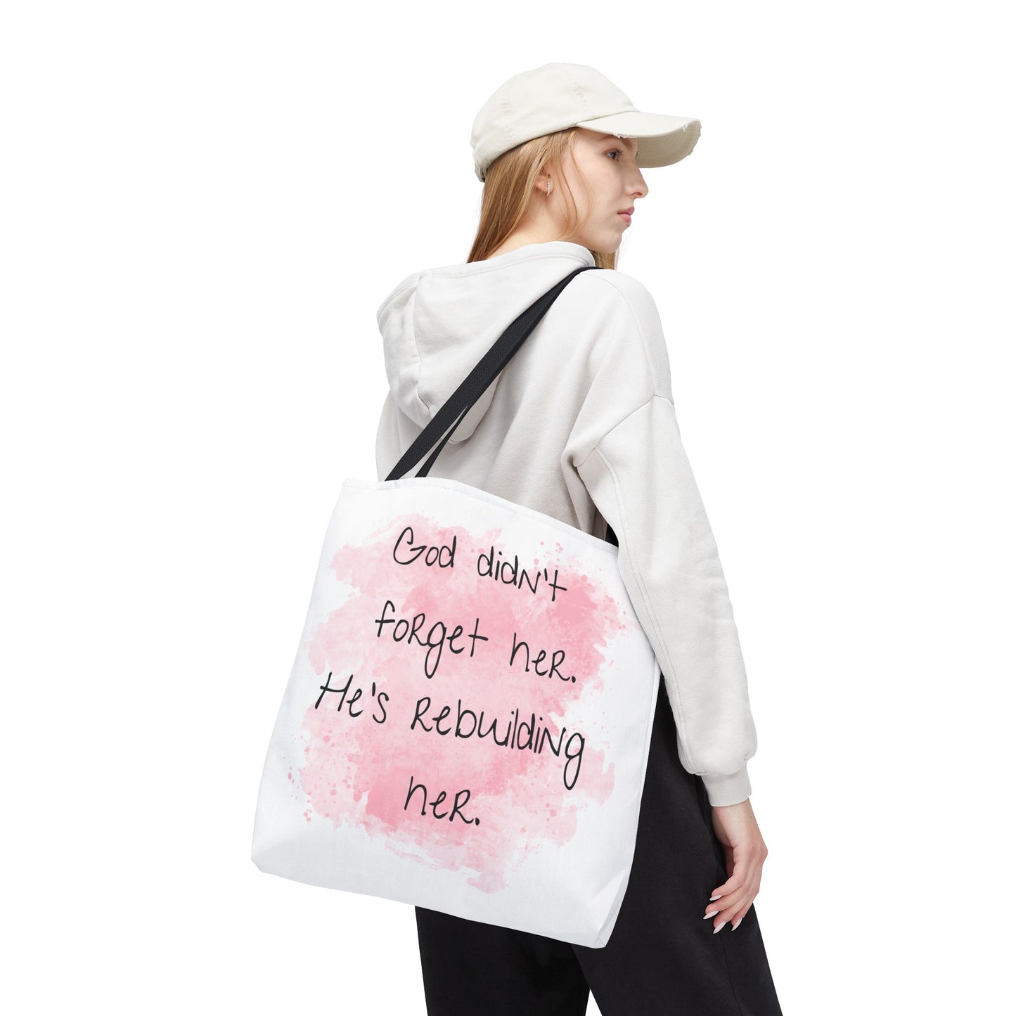 "Rebuilding Her" Faith Tote