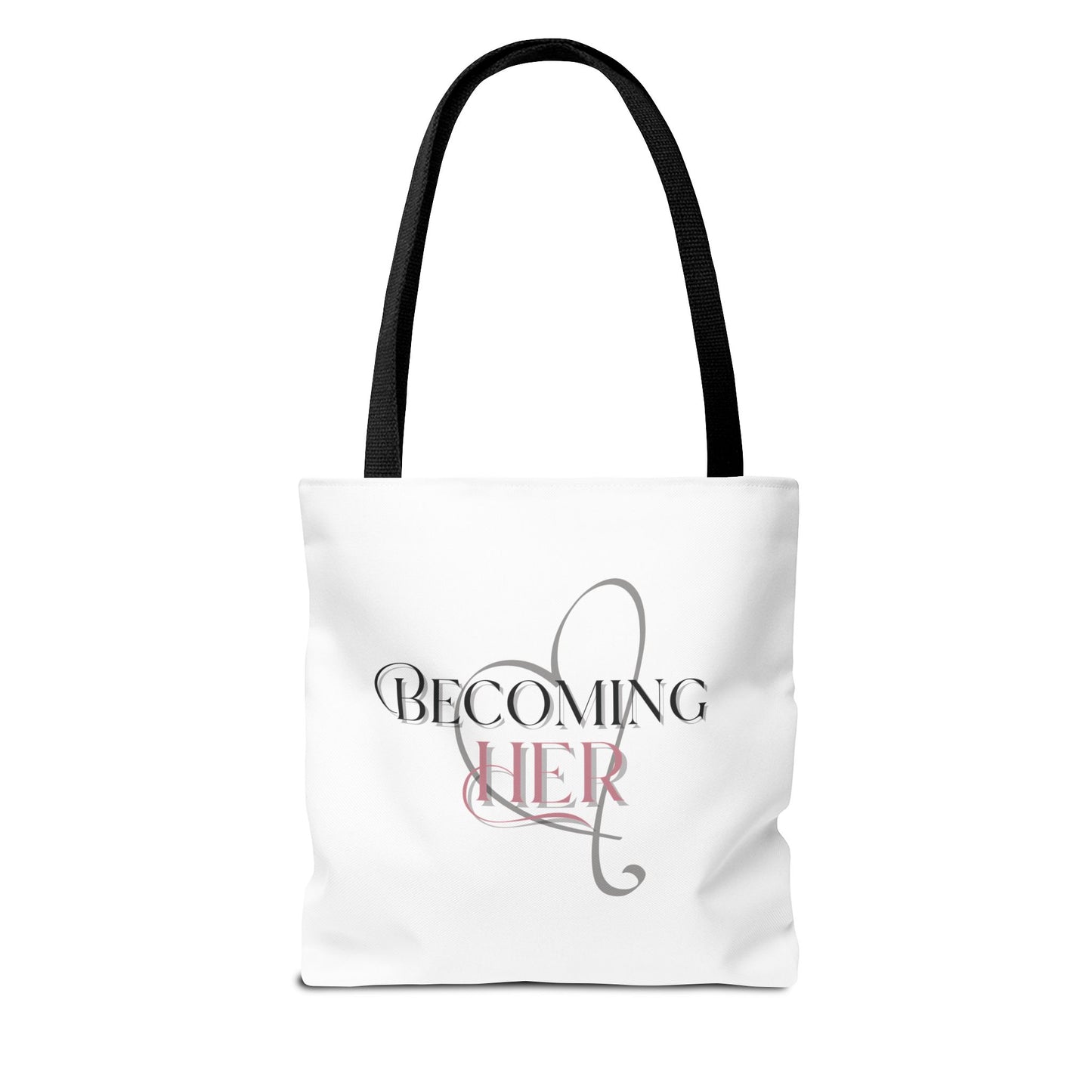 She Grew Through It — Inspirational Tote Bag