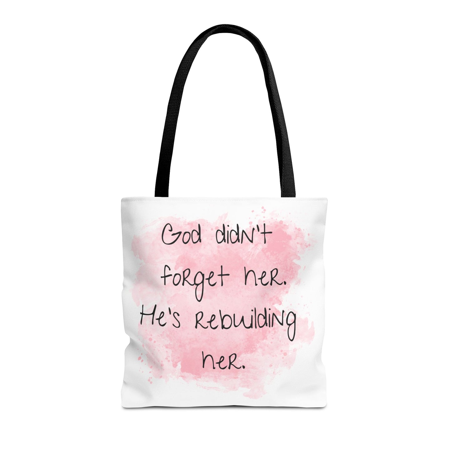 "Rebuilding Her" Faith Tote