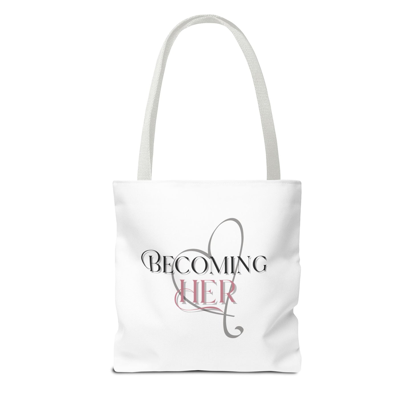 She Grew Through It — Inspirational Tote Bag