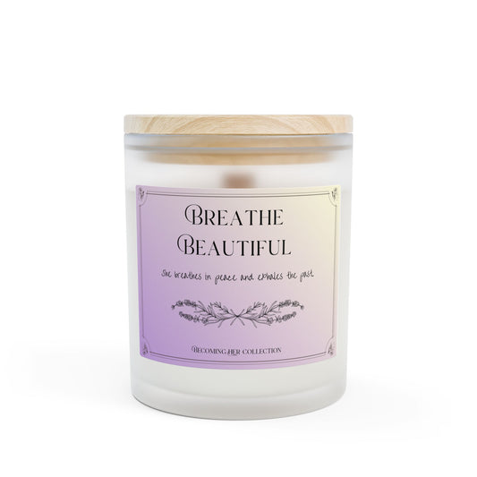 Her Light, Her Way - Lavender Candle (11oz Frosted Glass)