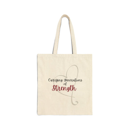 Generations of Strength tote bag