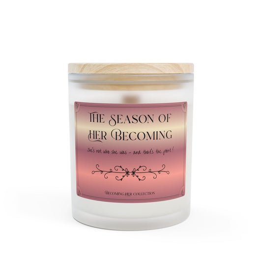 Her Light, Her Way - Oakmoss & Amber Candle (11oz Frosted Glass)
