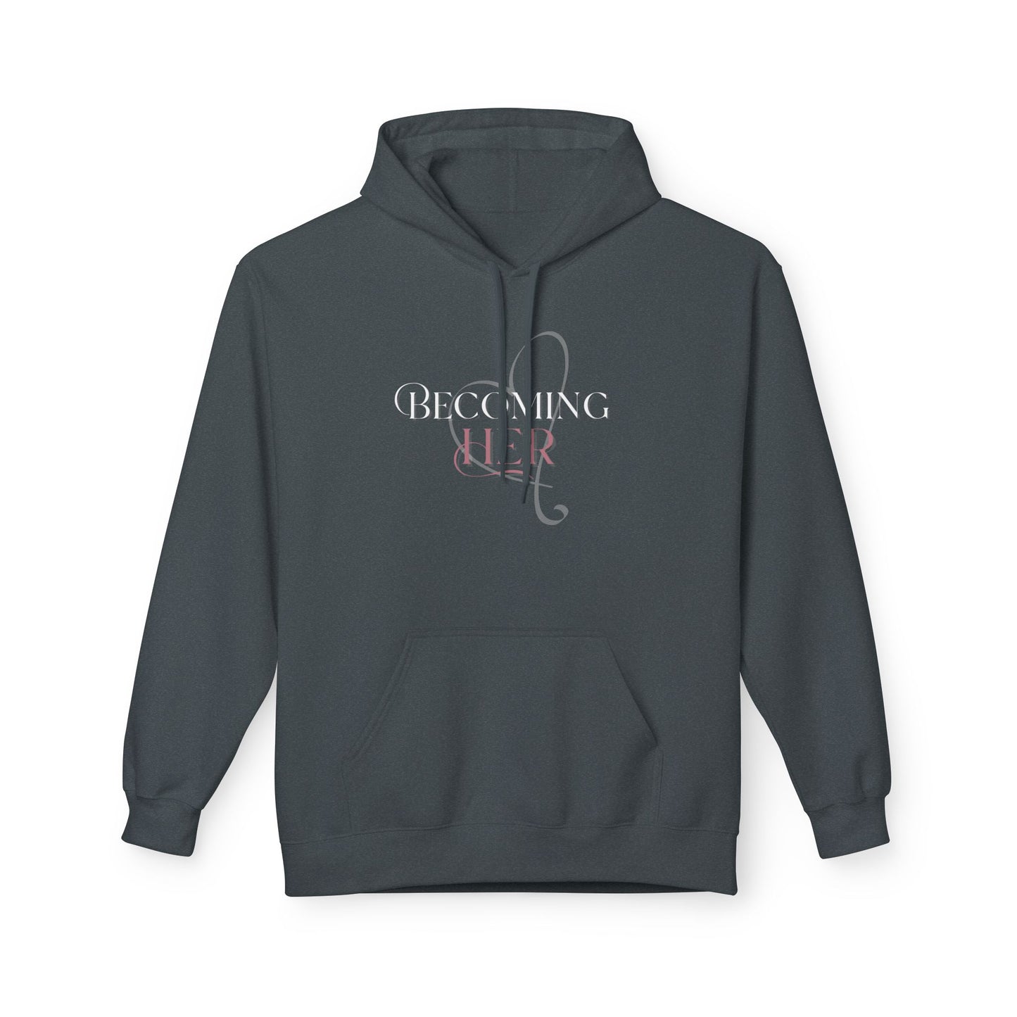 Becoming Her Signature Hoodie - Midweight Softstyle Fleece Hoodie