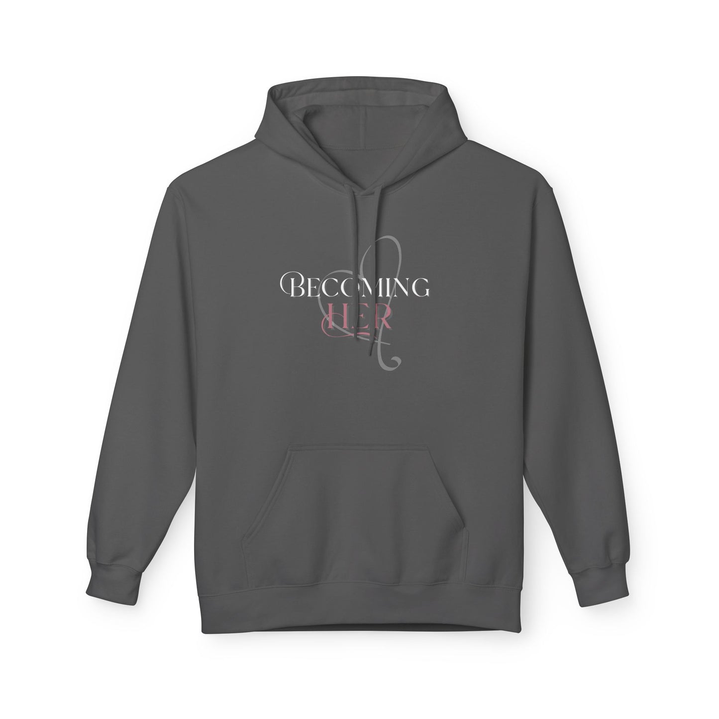 Becoming Her Signature Hoodie - Midweight Softstyle Fleece Hoodie