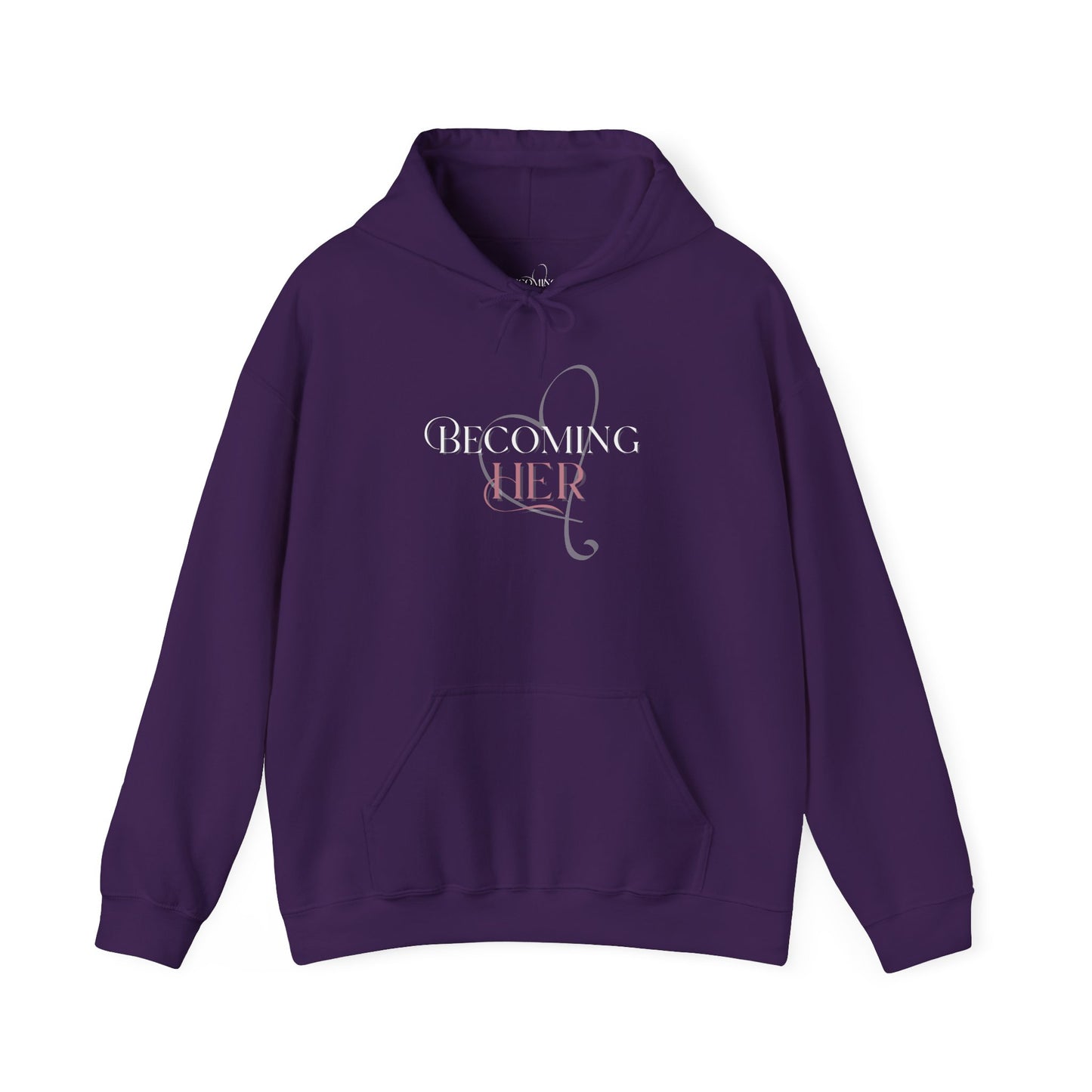 Becoming Her Signature Hoodie - Heavy Blend