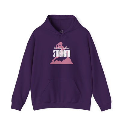 My Body Birthed Strength Hoodie - Empowered Motherhood by Becoming Her