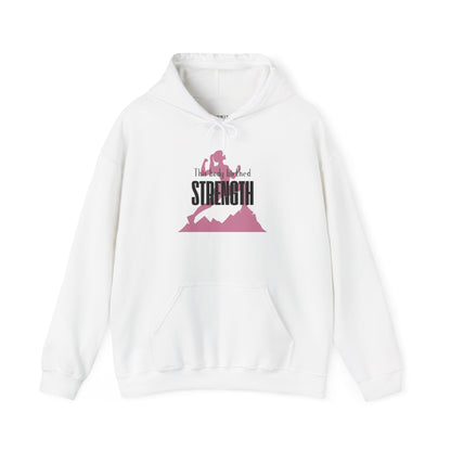 My Body Birthed Strength Hoodie - Empowered Motherhood by Becoming Her