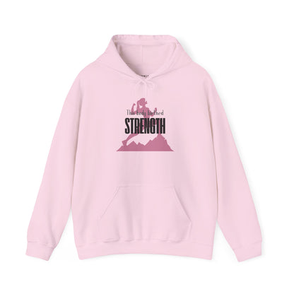 My Body Birthed Strength Hoodie - Empowered Motherhood by Becoming Her