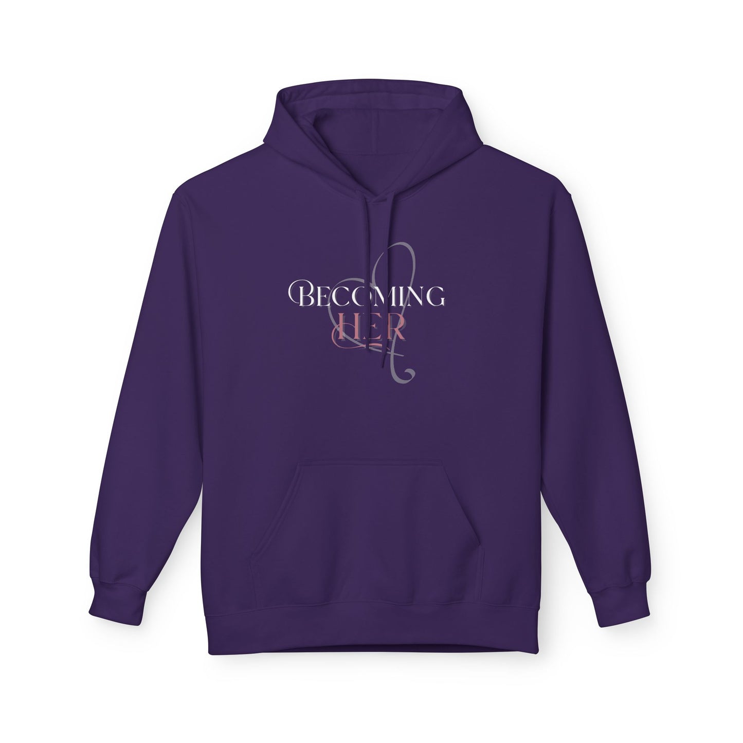 Becoming Her Signature Hoodie - Midweight Softstyle Fleece Hoodie