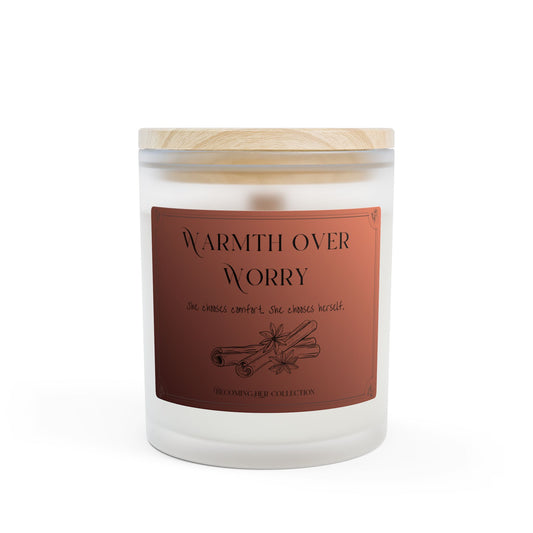 Her Light, Her Way - Cinnamon Chai Candle (11oz Frosted Glass)