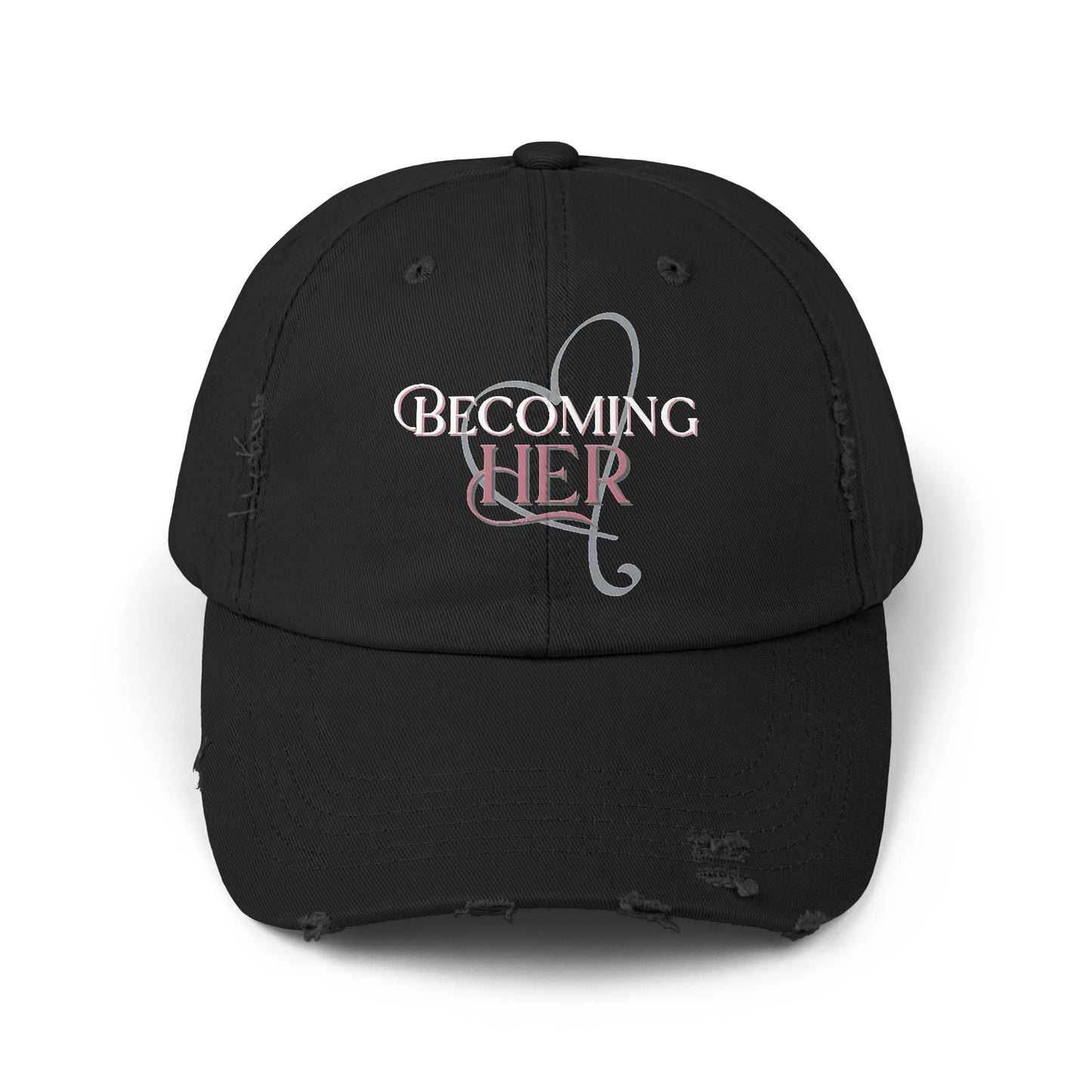 Becoming Her Distressed Cap