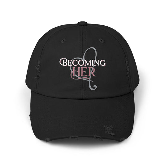 Becoming Her Distressed Cap